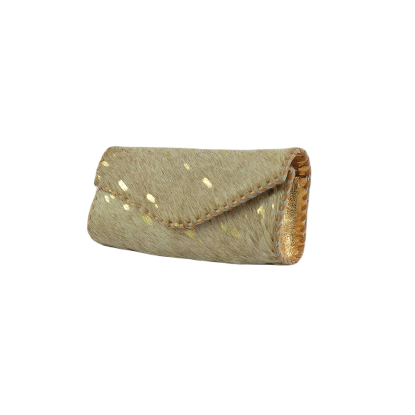 Mila Eye Glass Case Cowhide Hairon Leather