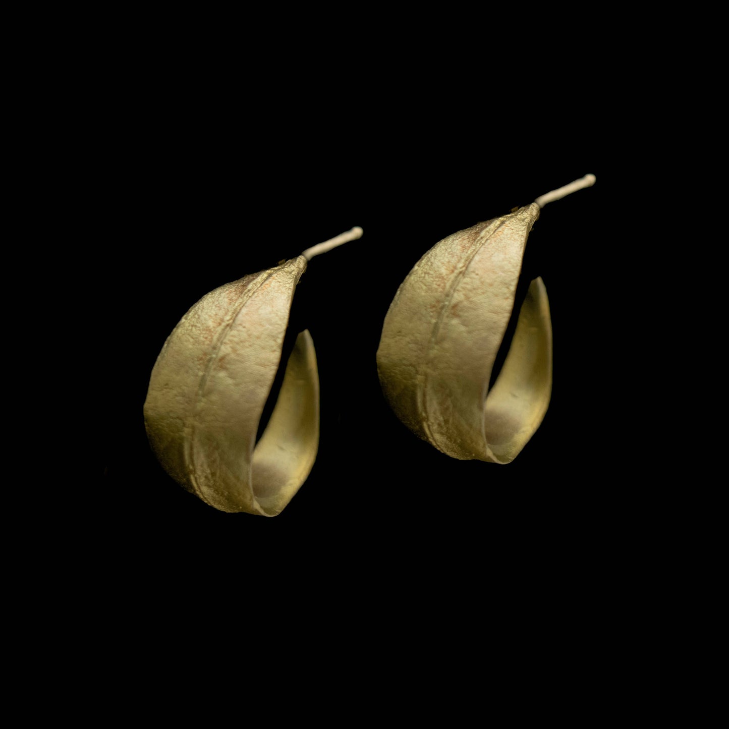 Eucalyptus Hoop Earrings