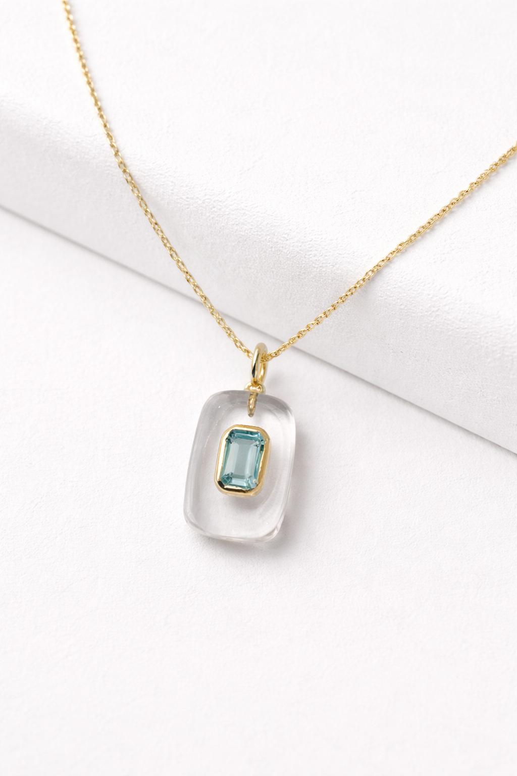 Statement pendant necklace - N418