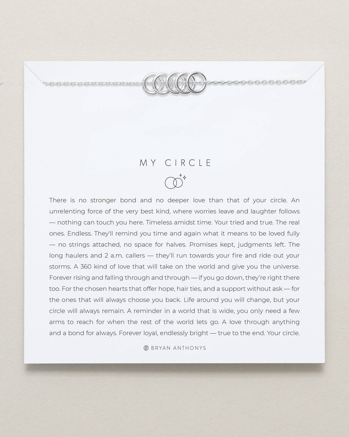My Circle Dainty Necklace