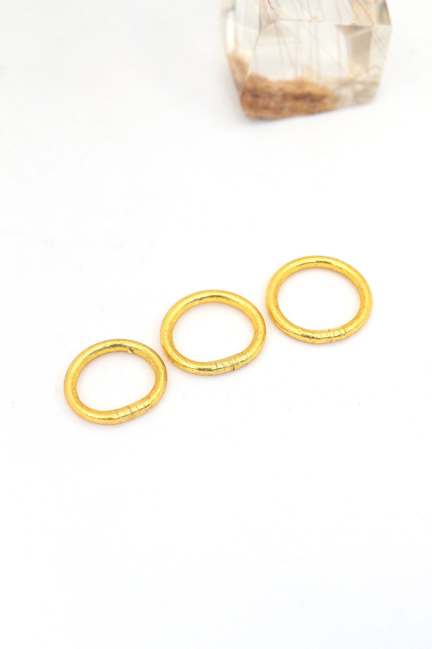 Buddhist Ring Thai Temple Rings, Colorful Kumlai (4 sizes)