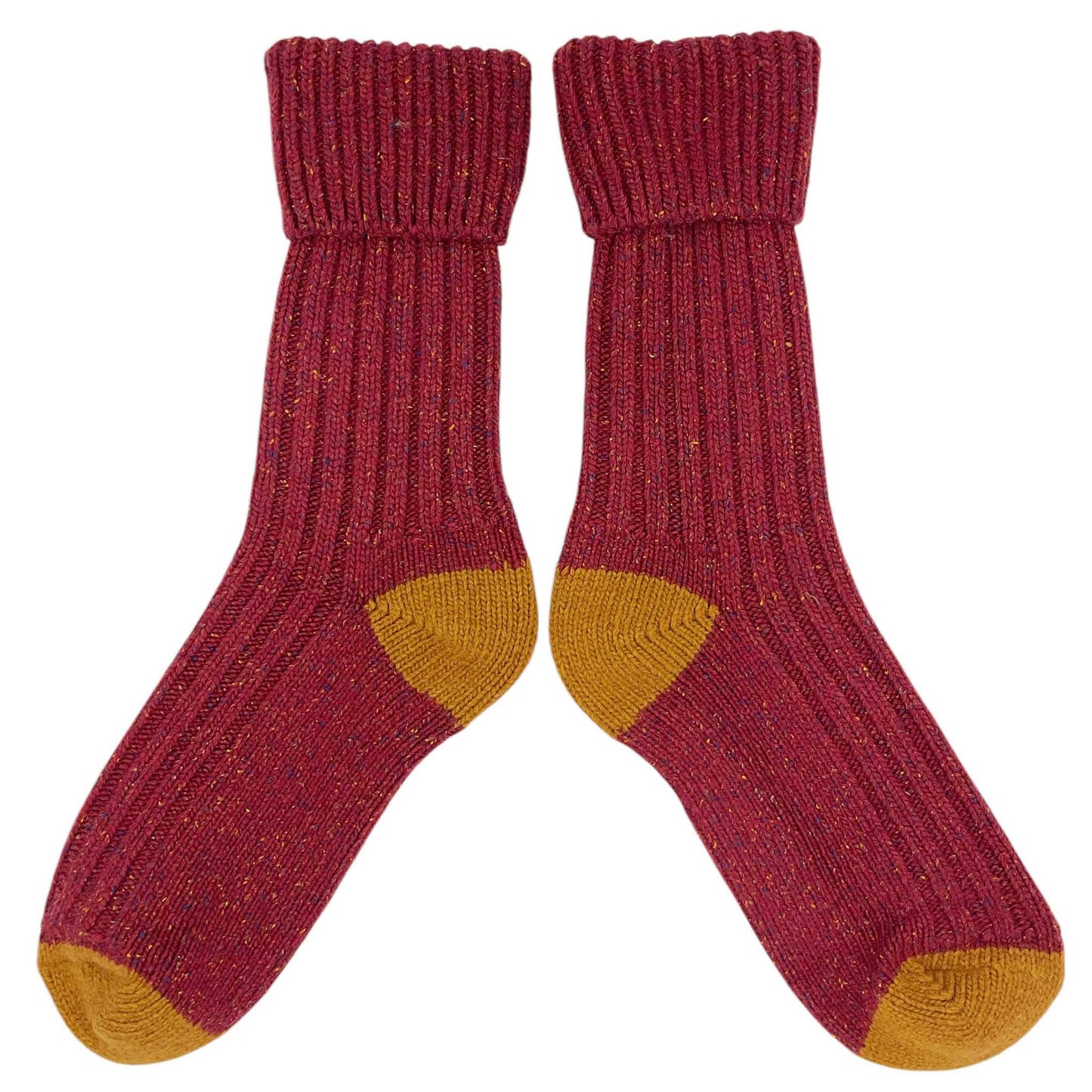Unisex Recycled Silk Blend Ribbed Socks 2025