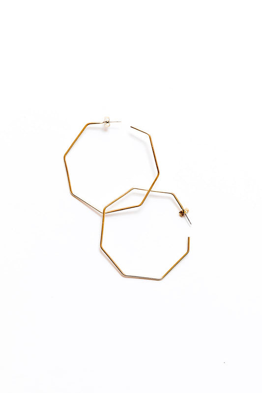 Octagon Earrings