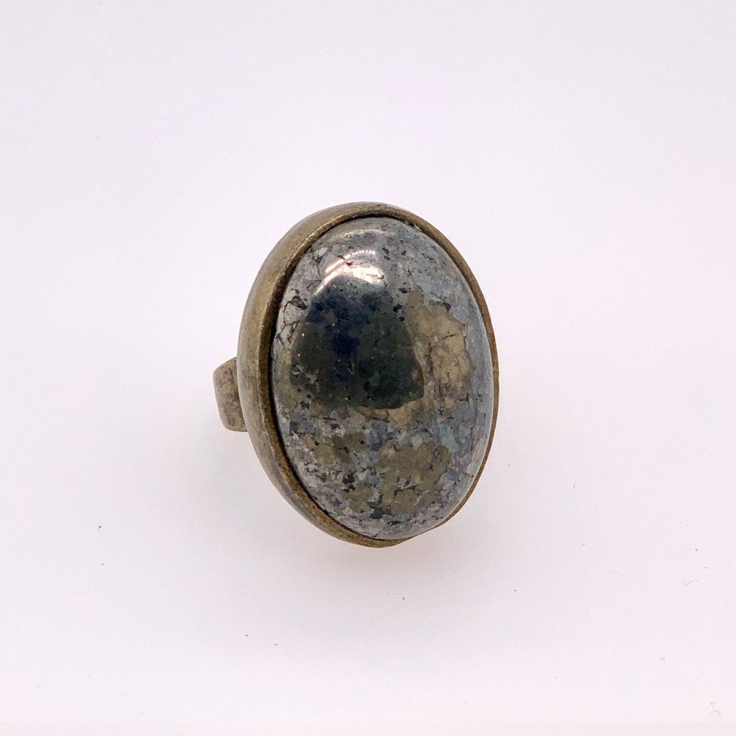 Single Oval Stone Ring
