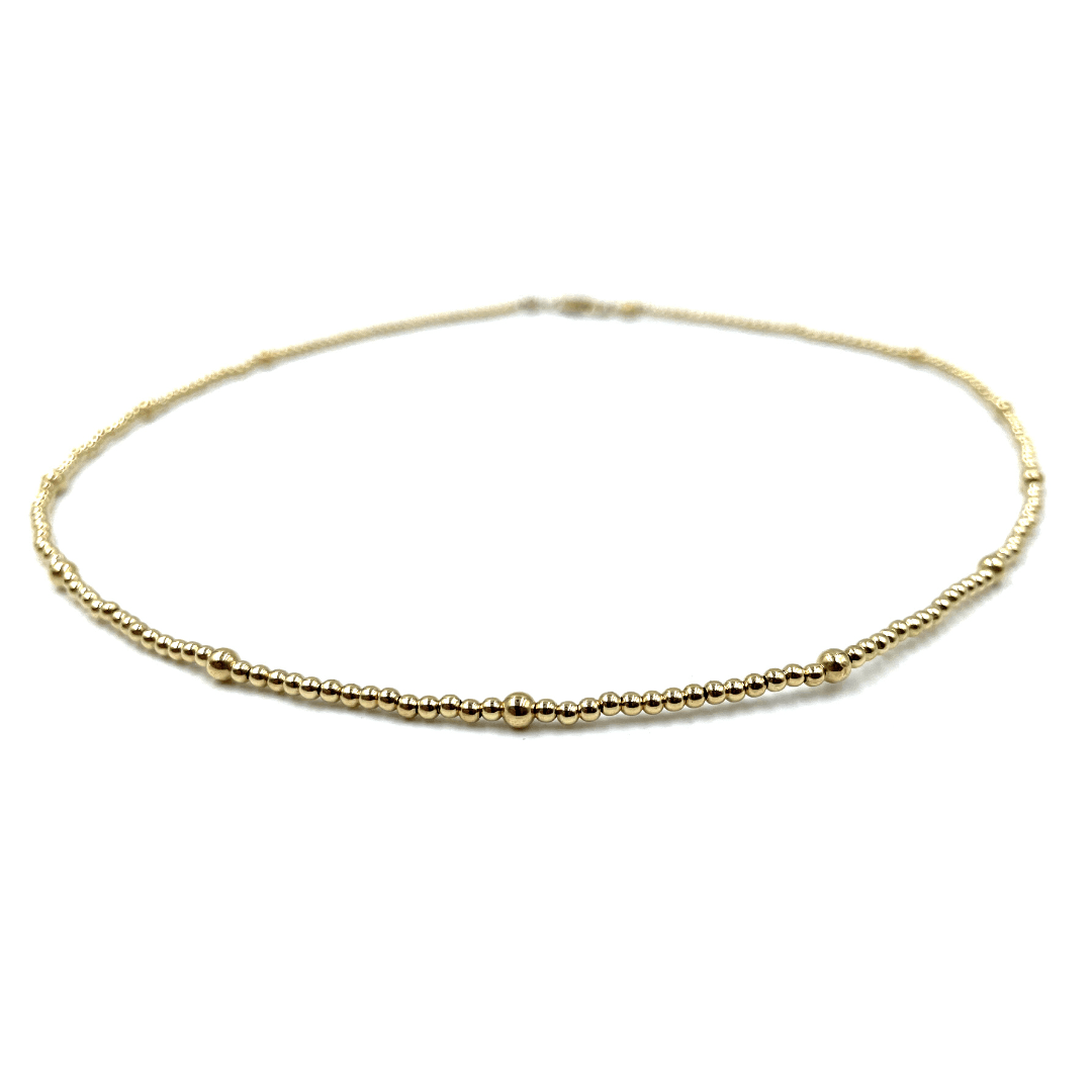 #W - 2mm 14k Gold Filled Waterproof Necklace