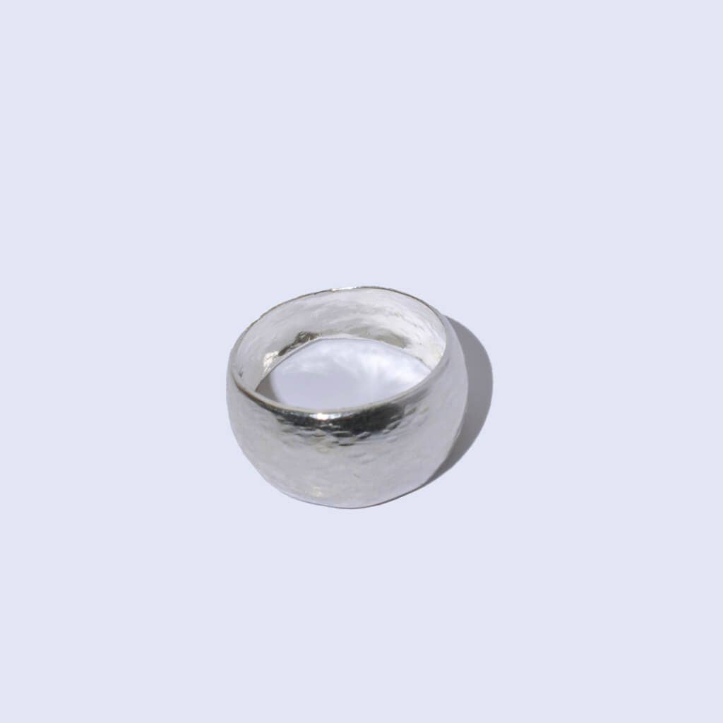 Yala Heritage Hammered Pinky Ring | Sterling Silver