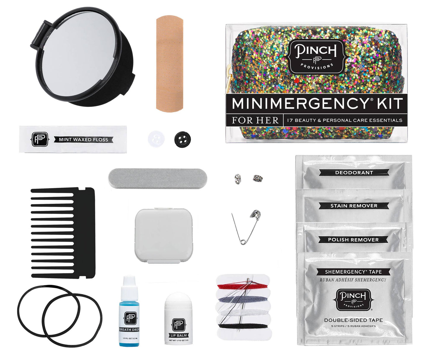 Multi Glitter Minimergency Kit