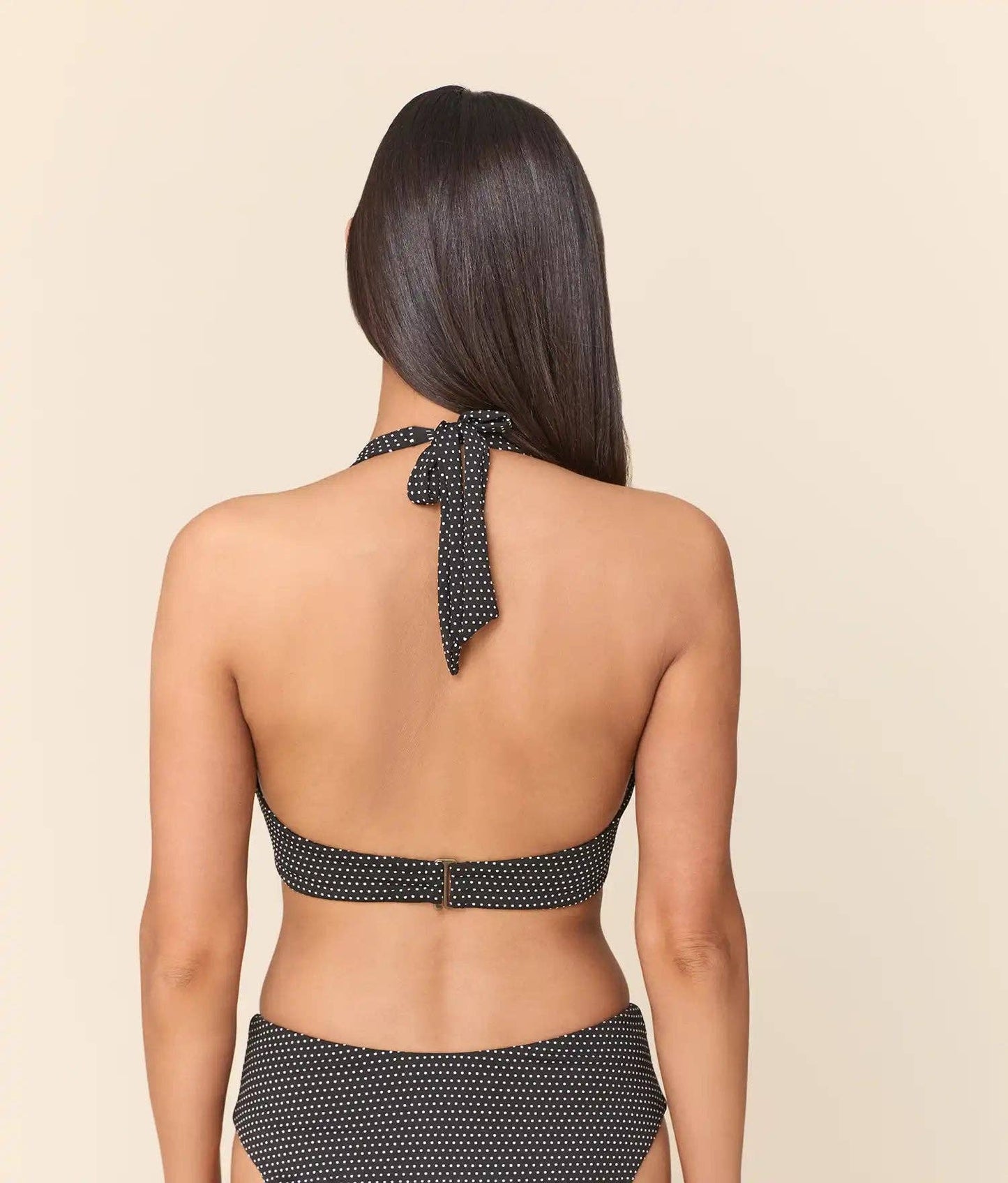 The Majorca Bikini Set - Polka Dot - Black Dot