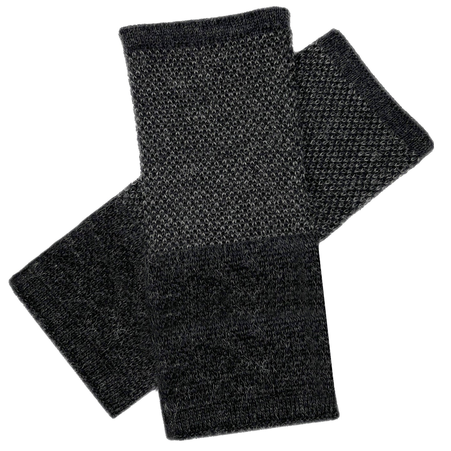 Alpaca Gloves - Trigo - Coal