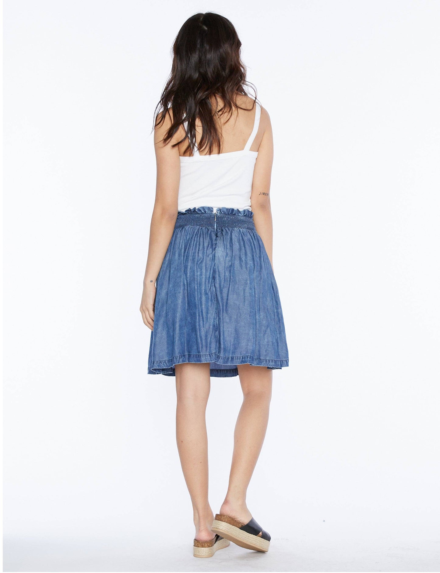 Breezy Soft Denim Skirt