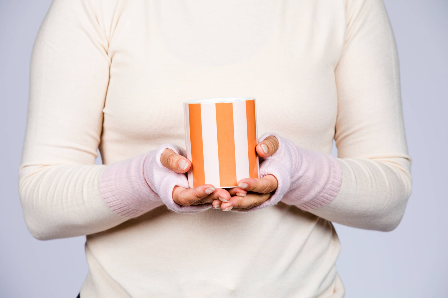 Pure Cashmere Fingerless Gloves