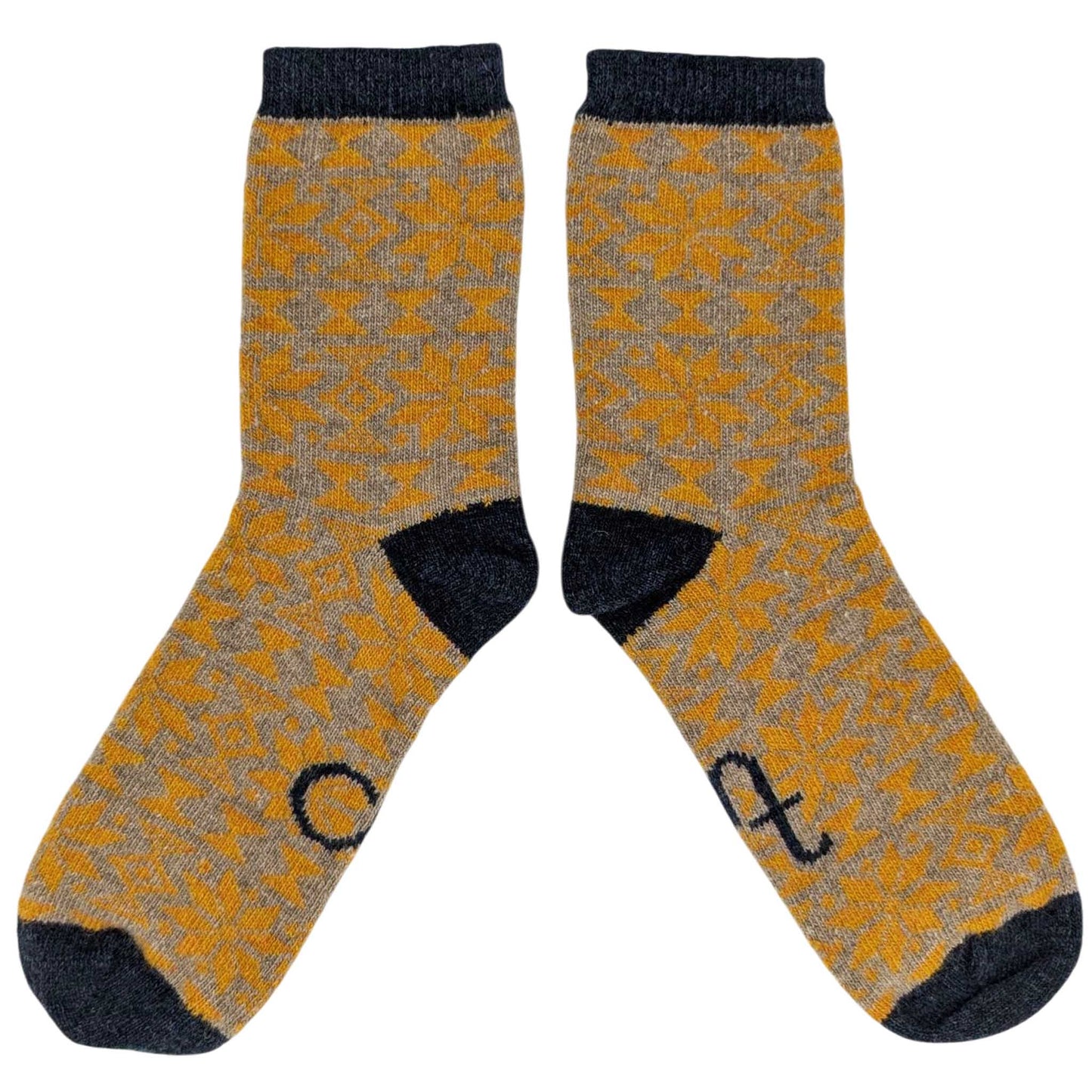 Lambswool Crew Socks
