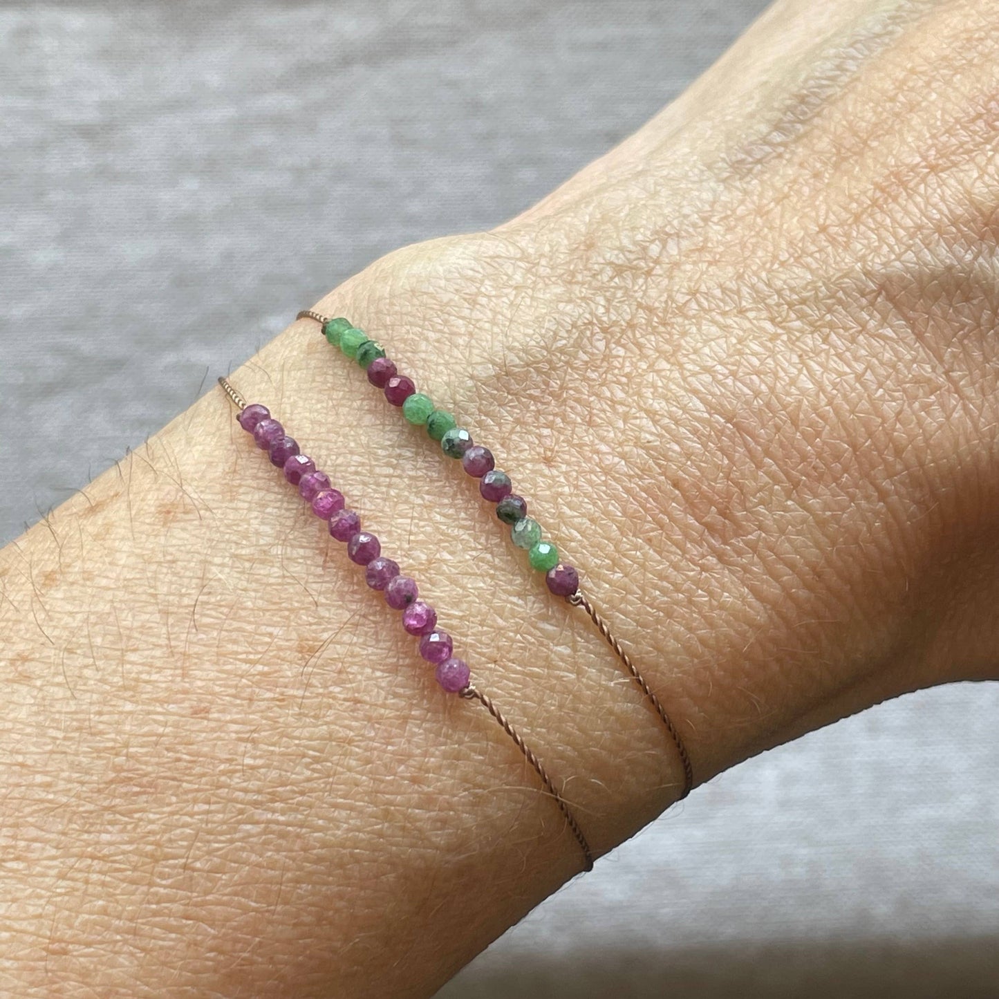 Ruby Bracelet- Prosperity Gemstone Intention