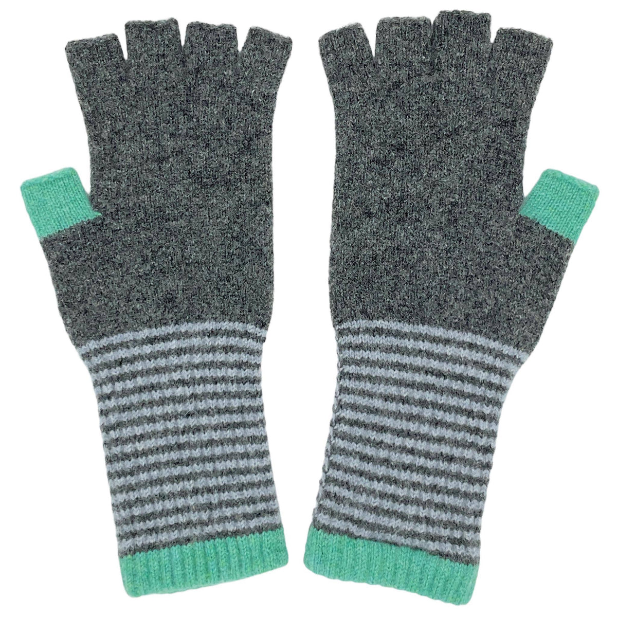 Women's Lambswool Fingerless Gloves