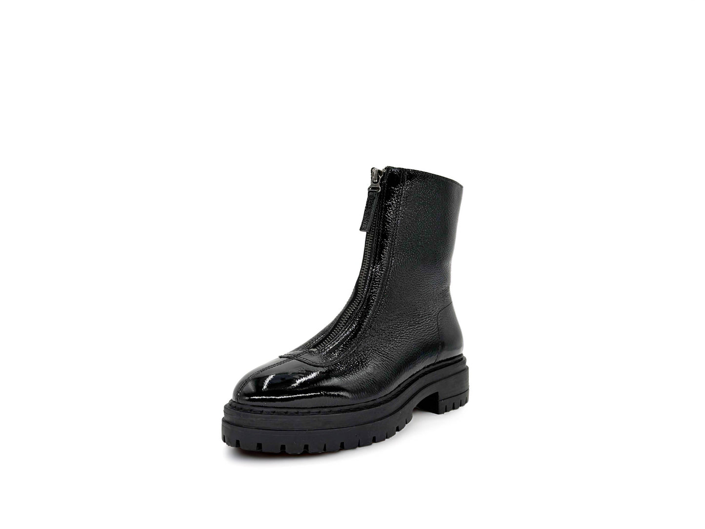 Zorro Front Zip Holiday Lugsole Bootie