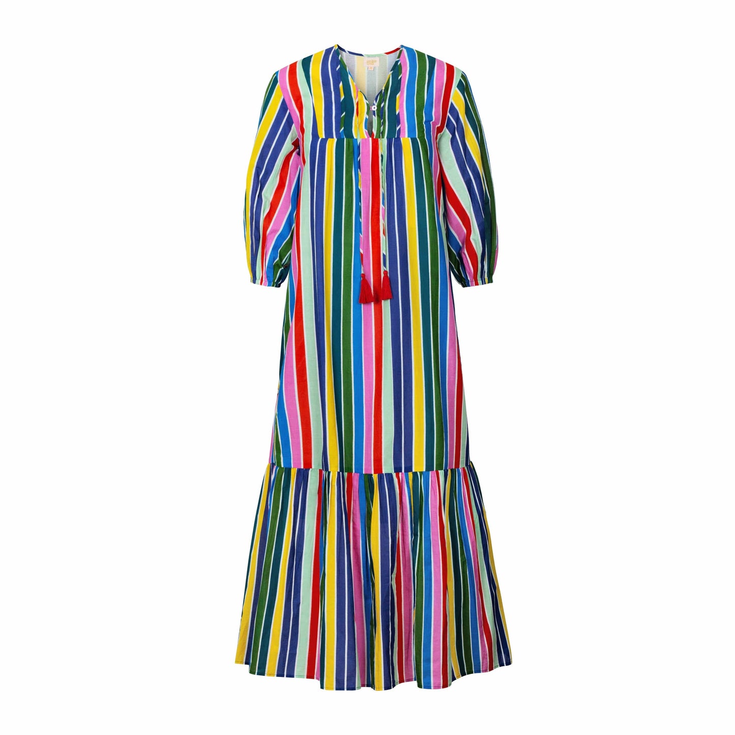 Rainbow Stripe Copa Dress