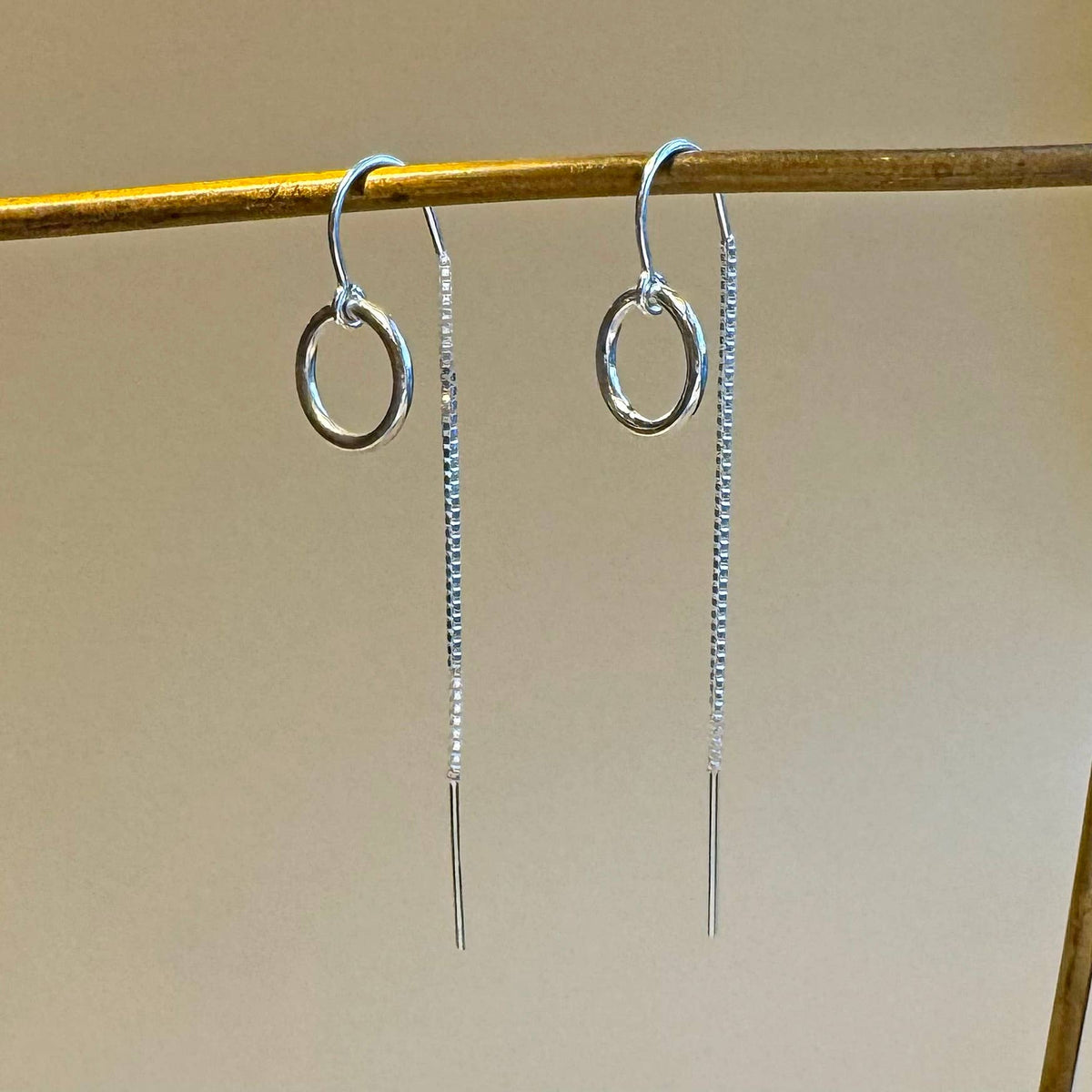 Circle Threader Earrings