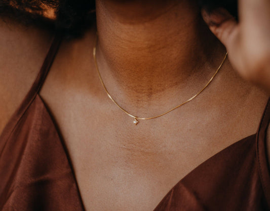 North Star Necklace - Gold-Filled or Silver