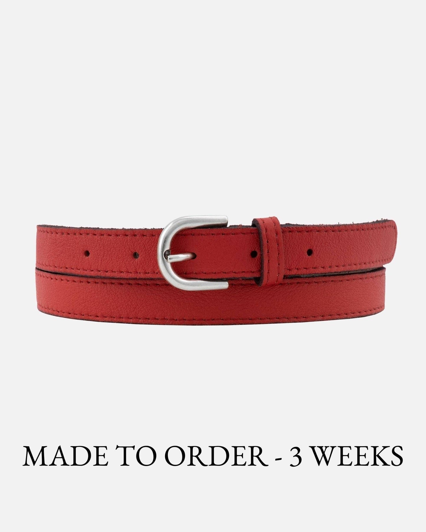 Cara | Soft Skinny Leather Belt
