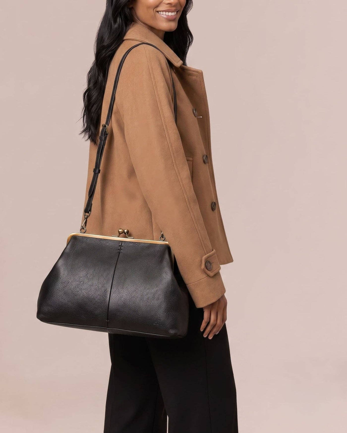 Grace Oversized Clutch w/ Strap