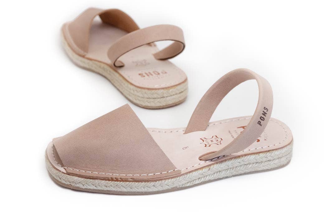 Pons Classic Espadrille Tan