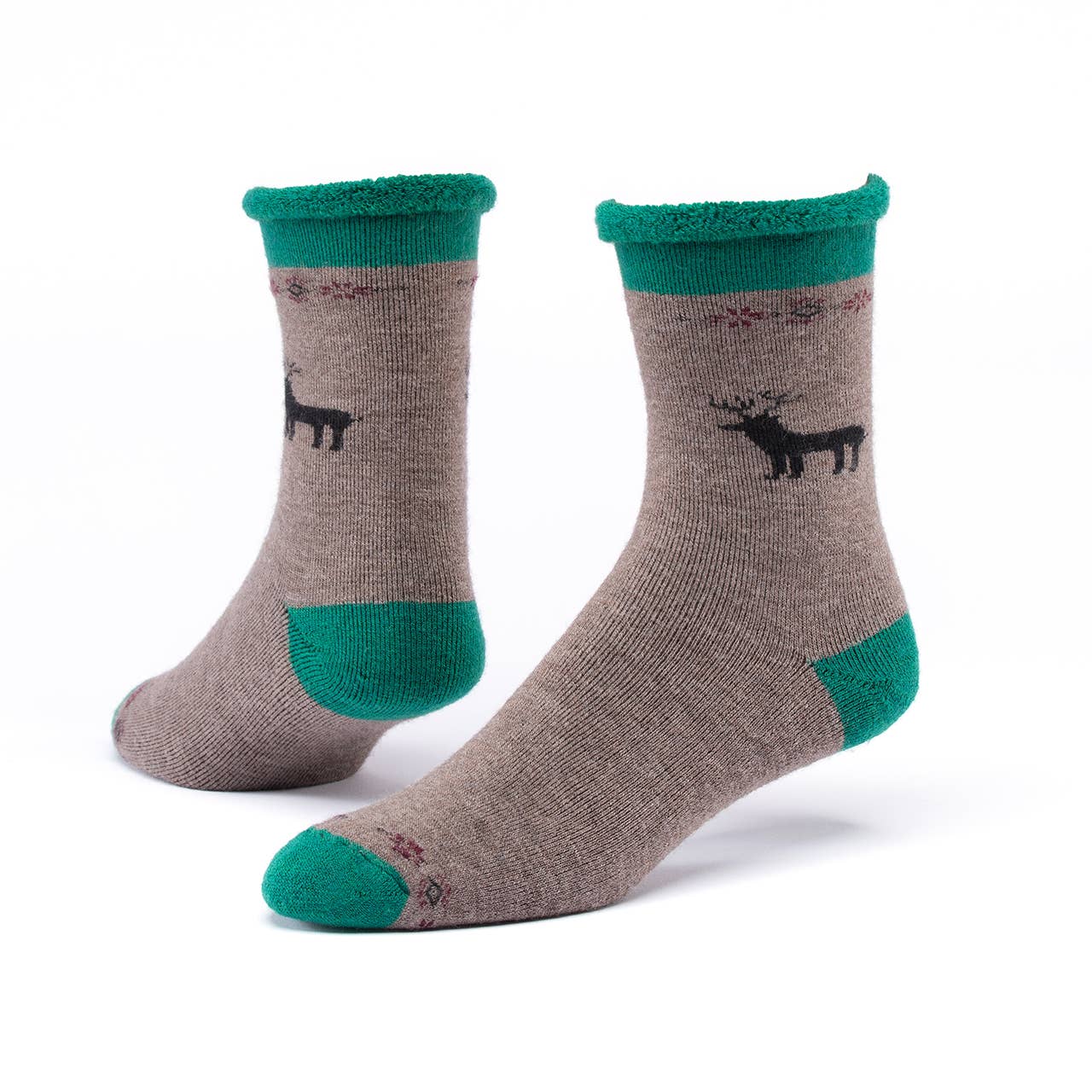 Wool Holiday Snuggle Socks