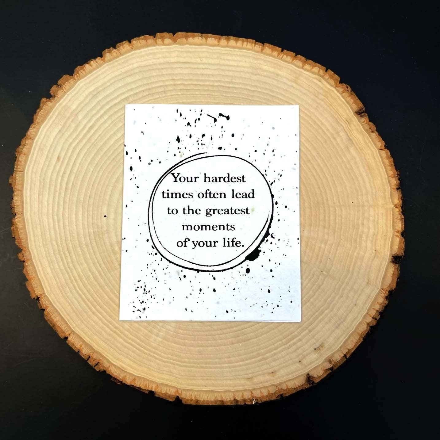 Life's Greatest Moments - Plantable Card