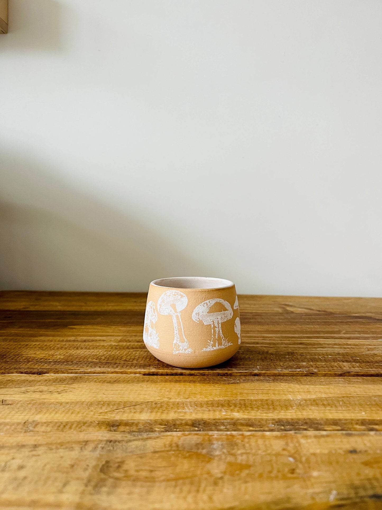 Ceramic  Mushroom Cup