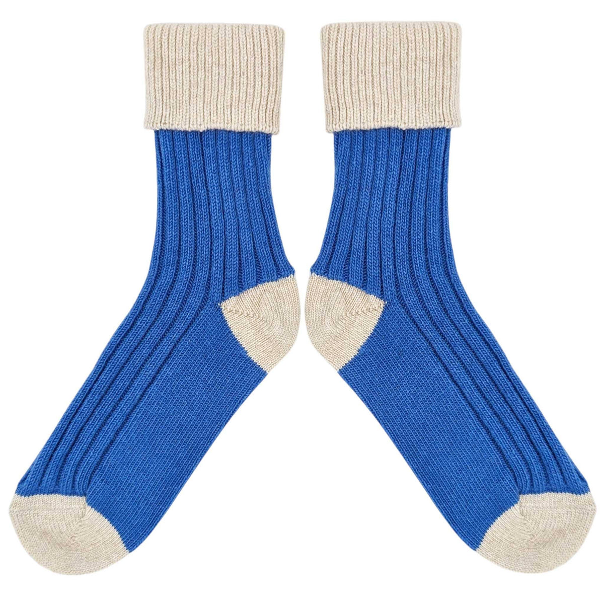 Cashmere Blend Ribbed Slouch Socks - 2026 Collection
