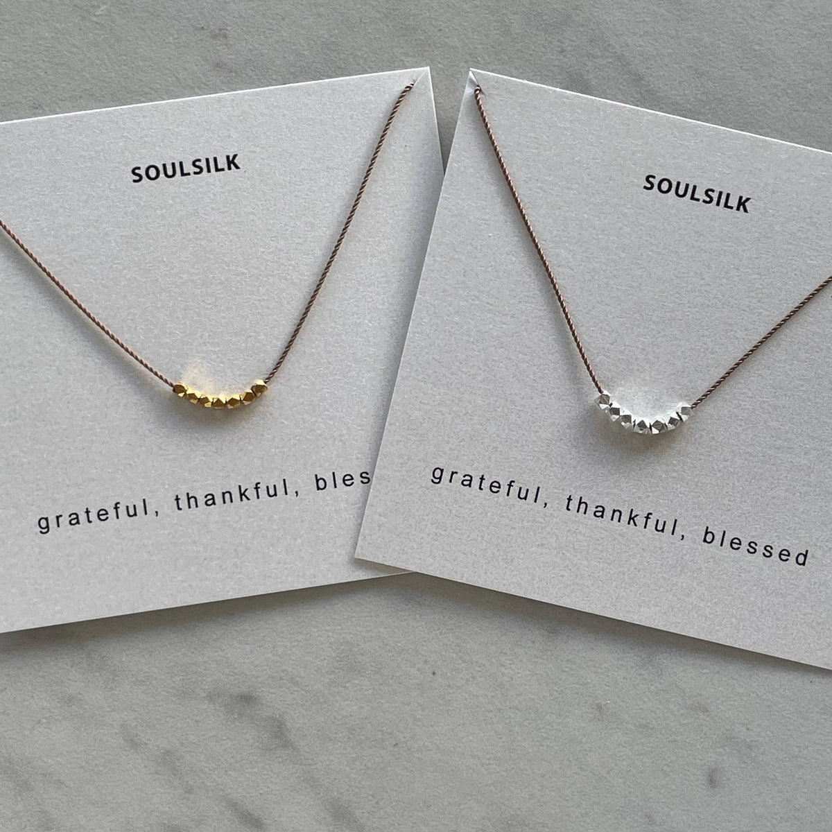 Floating Gold Nuggets Necklace