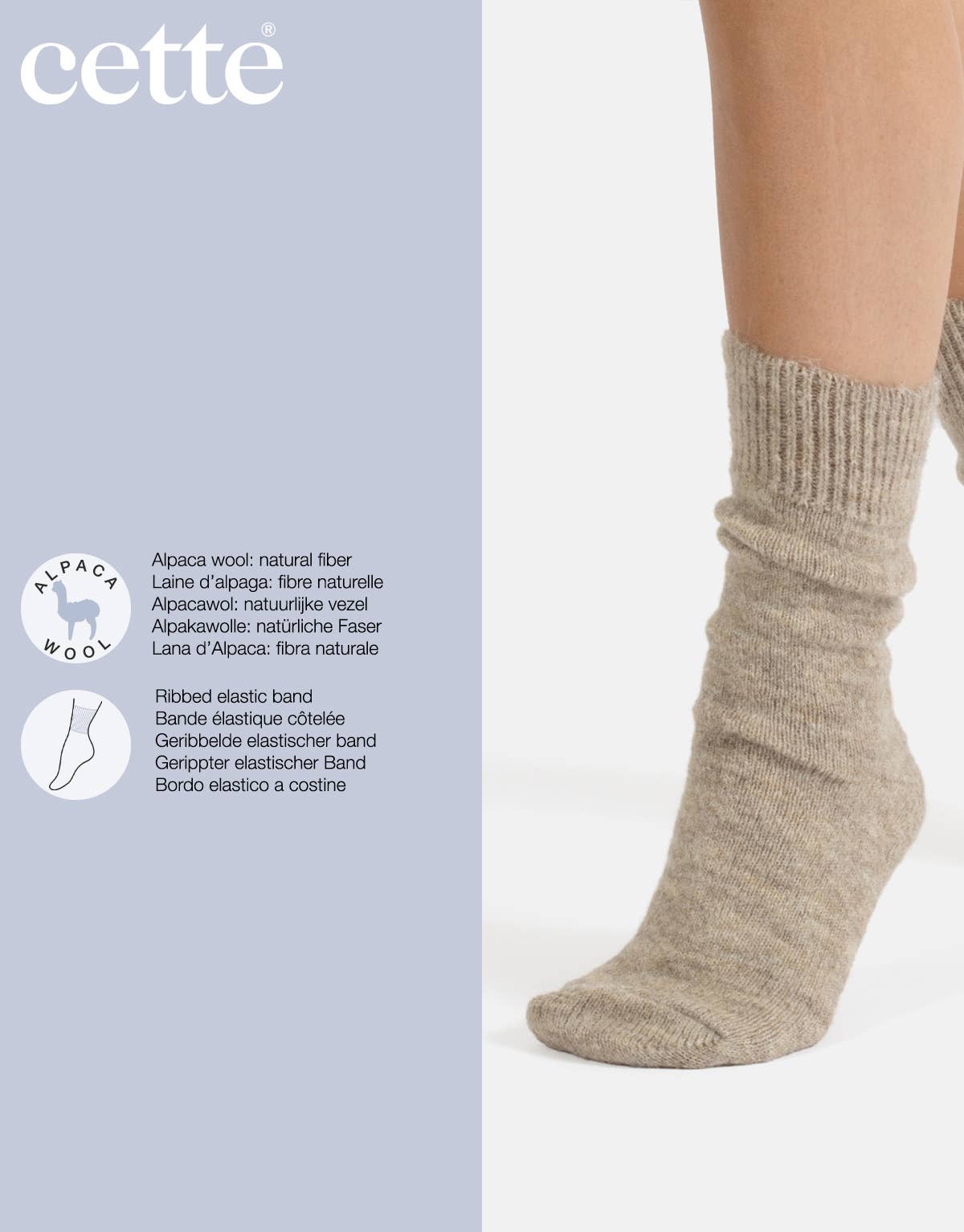 Alpaca Wool Socks, Women Socks, Cosy socks