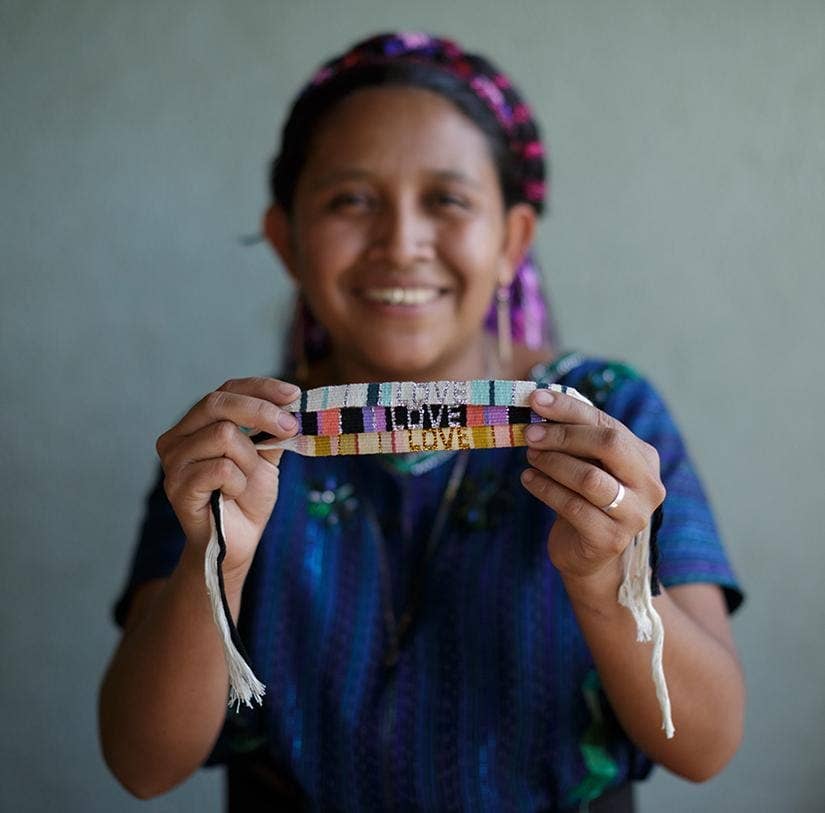 ATITLAN LOVE Bracelet - Yellow & Gold