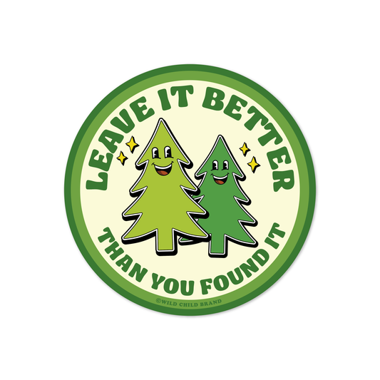 Leave it Better - Tree Sticker