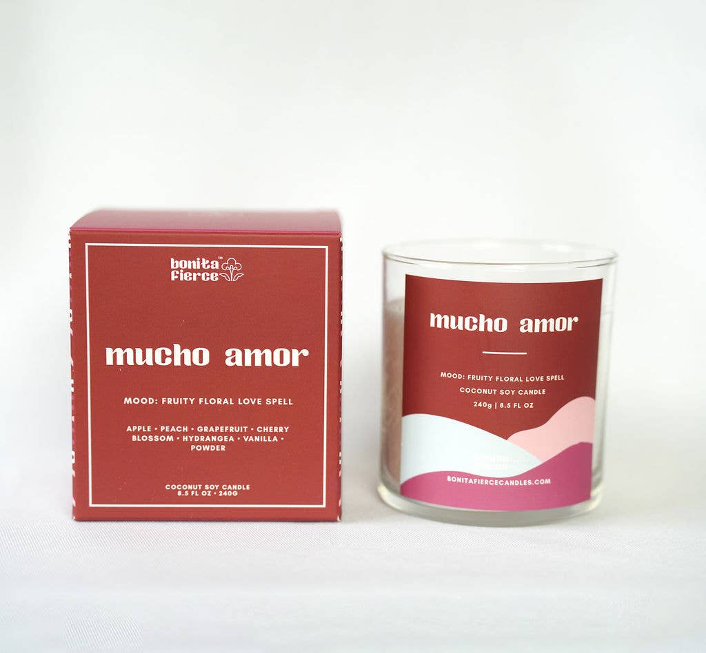 Mucho Amor Candle | Fruit & Floral Love Spell Candle