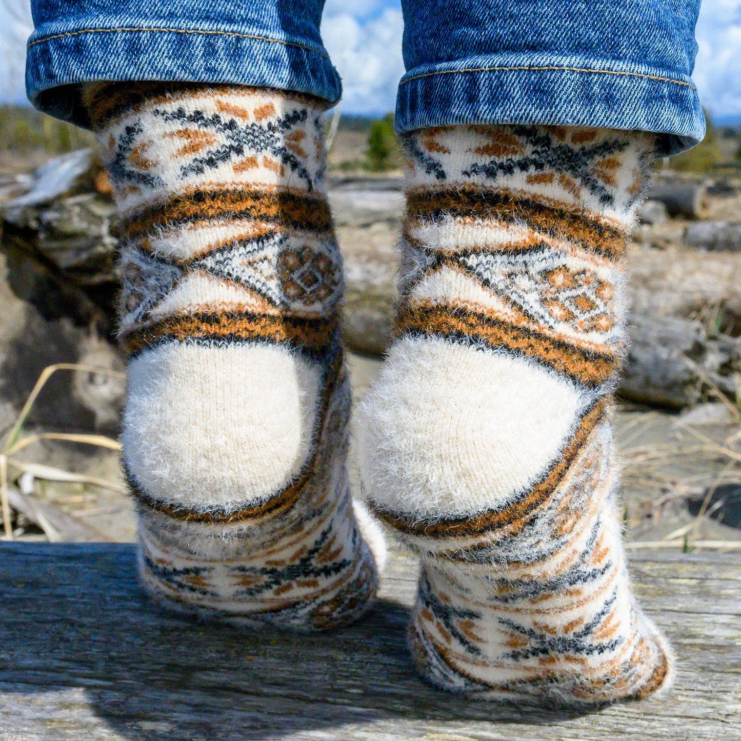 Malta Café - Ultra Soft Crew Socks | Wool & Bamboo