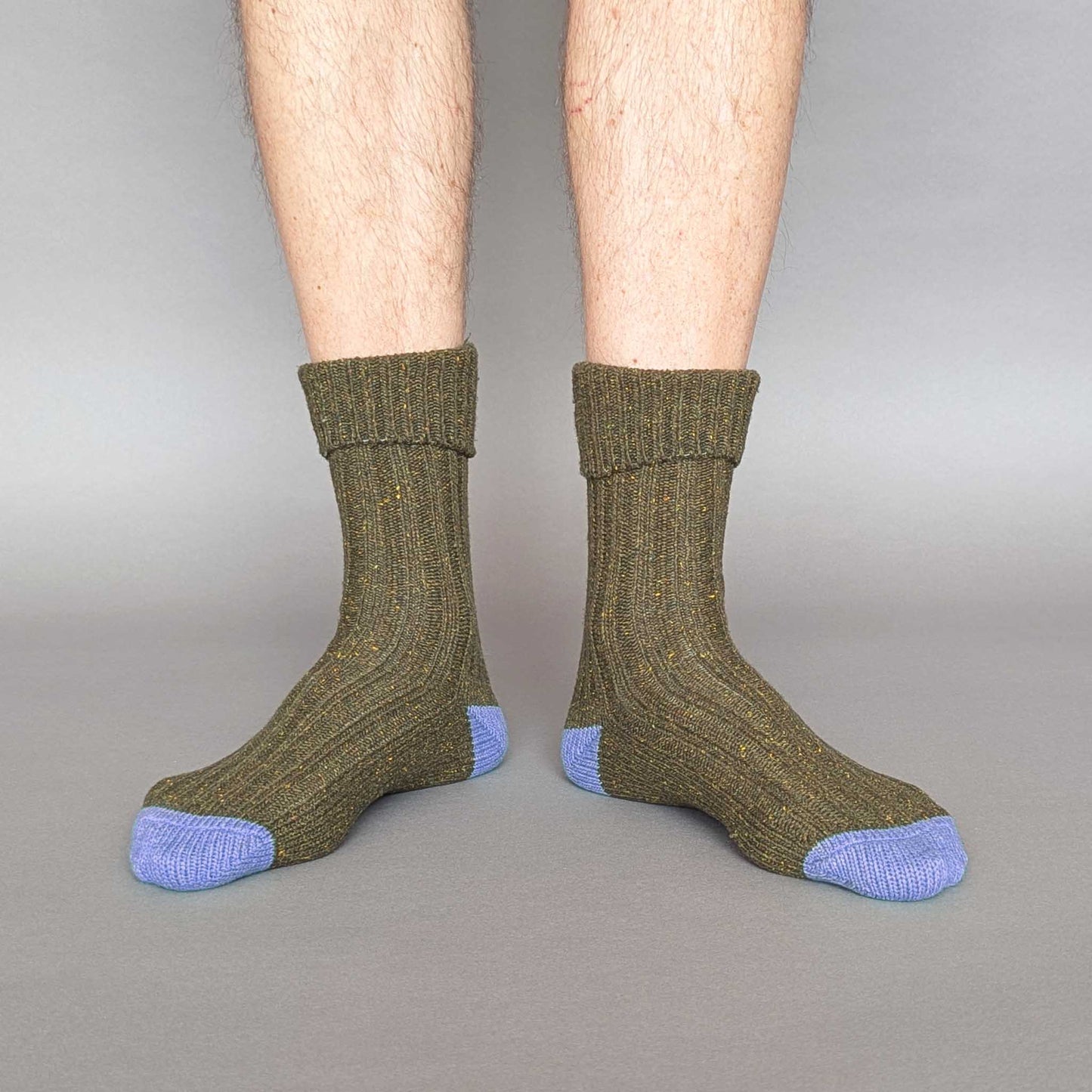 Unisex Recycled Silk Blend Ribbed Socks 2025