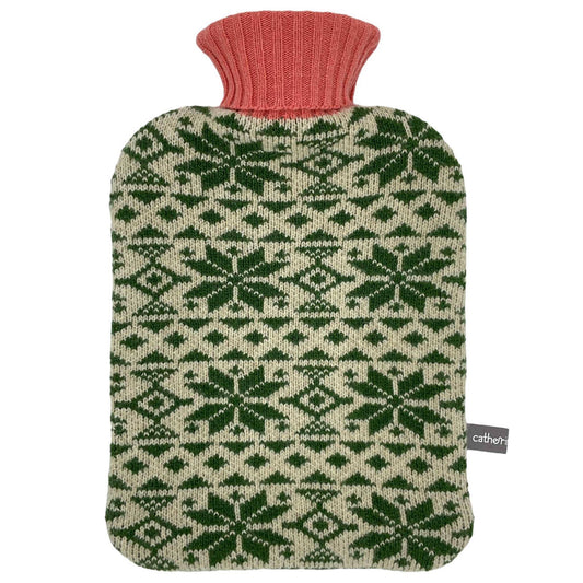 Hot Water Bottle w/ Merino Lambswool Cover