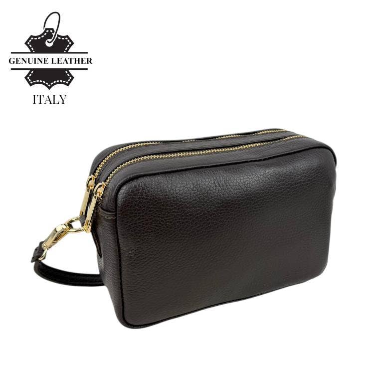 Grain Leather Shoulder Bag