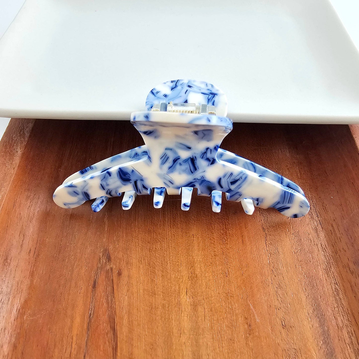 Callie Hair Claw - Greek Goddess Blue