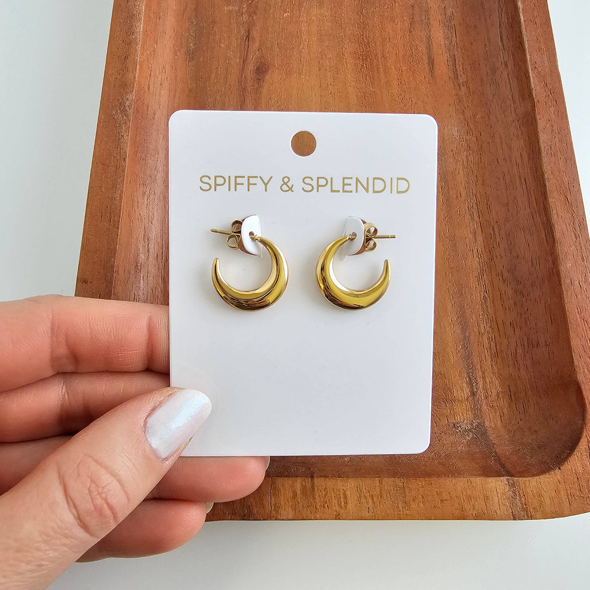 Luxe Selena Hoops   - Gold // Everyday basics, Jewelry