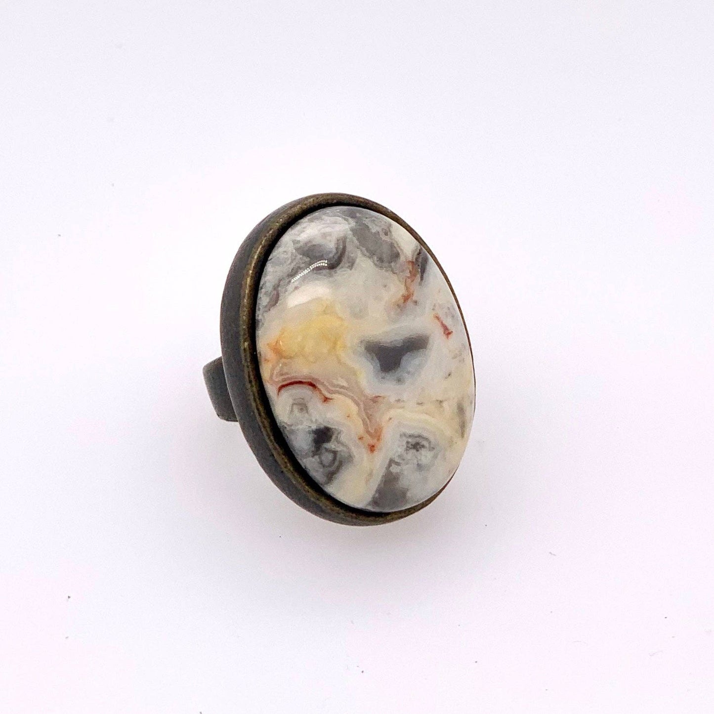 Single Oval Stone Ring