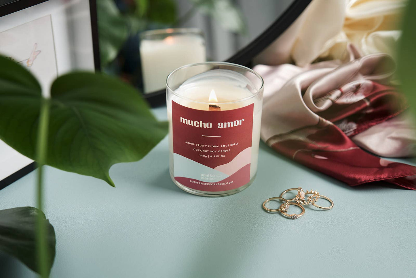 Mucho Amor Candle | Fruit & Floral Love Spell Candle