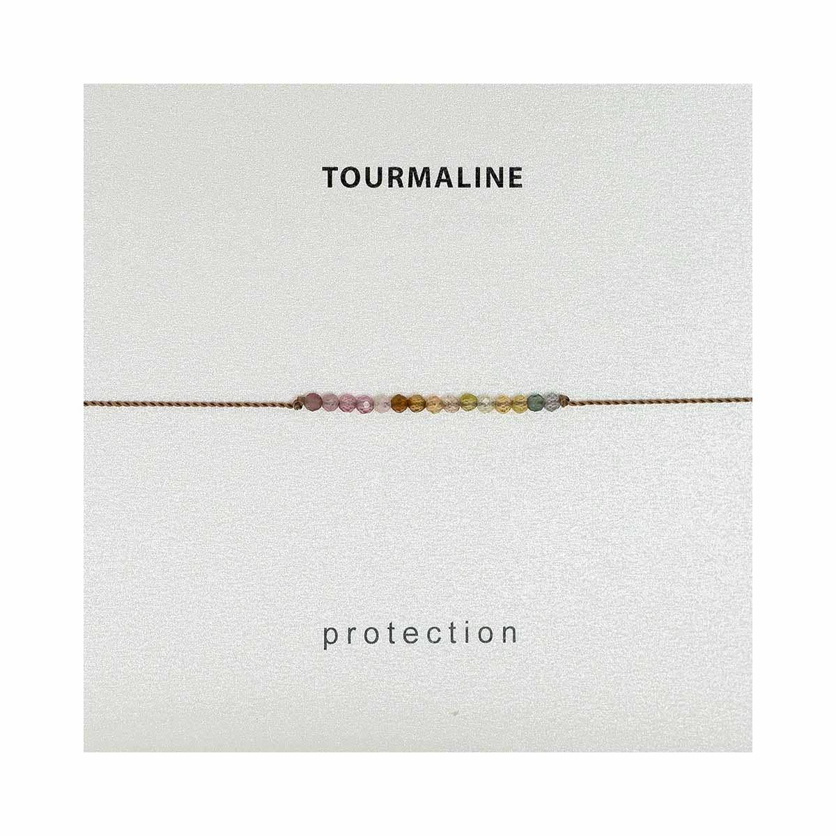Watermelon Tourmaline Bracelet- Protection