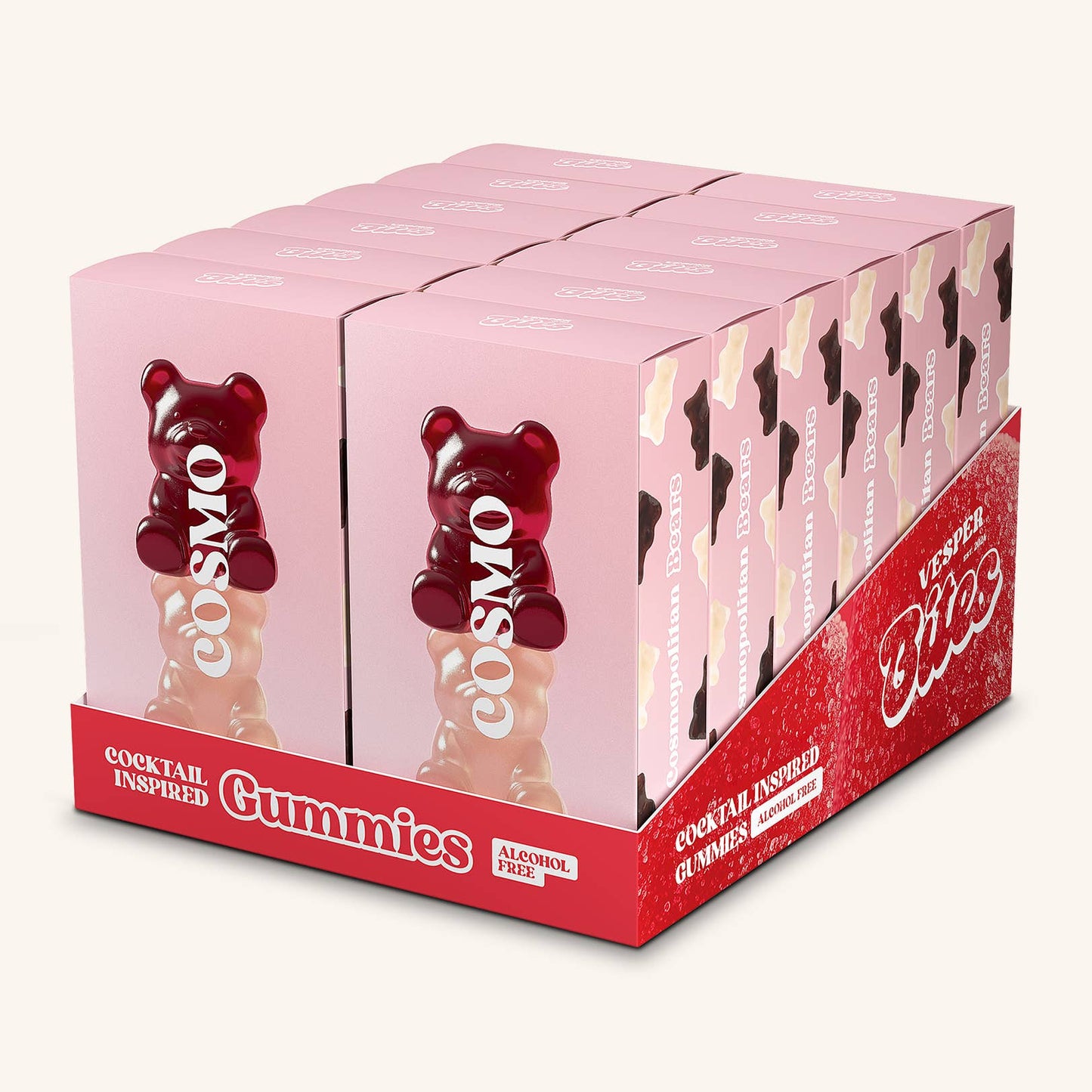 Cosmo Bears Gummies, Chewy Candies, All natural