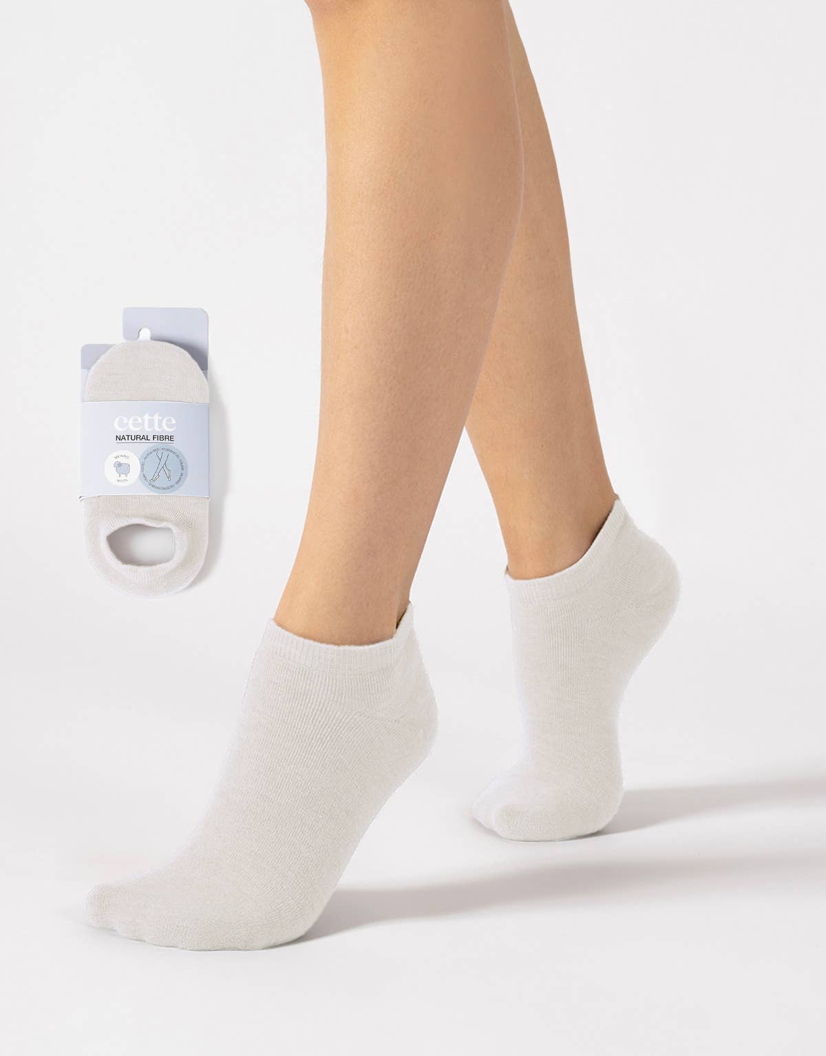 Merino Wool Footies Wool Invisible Socks Trainer Warm Socks