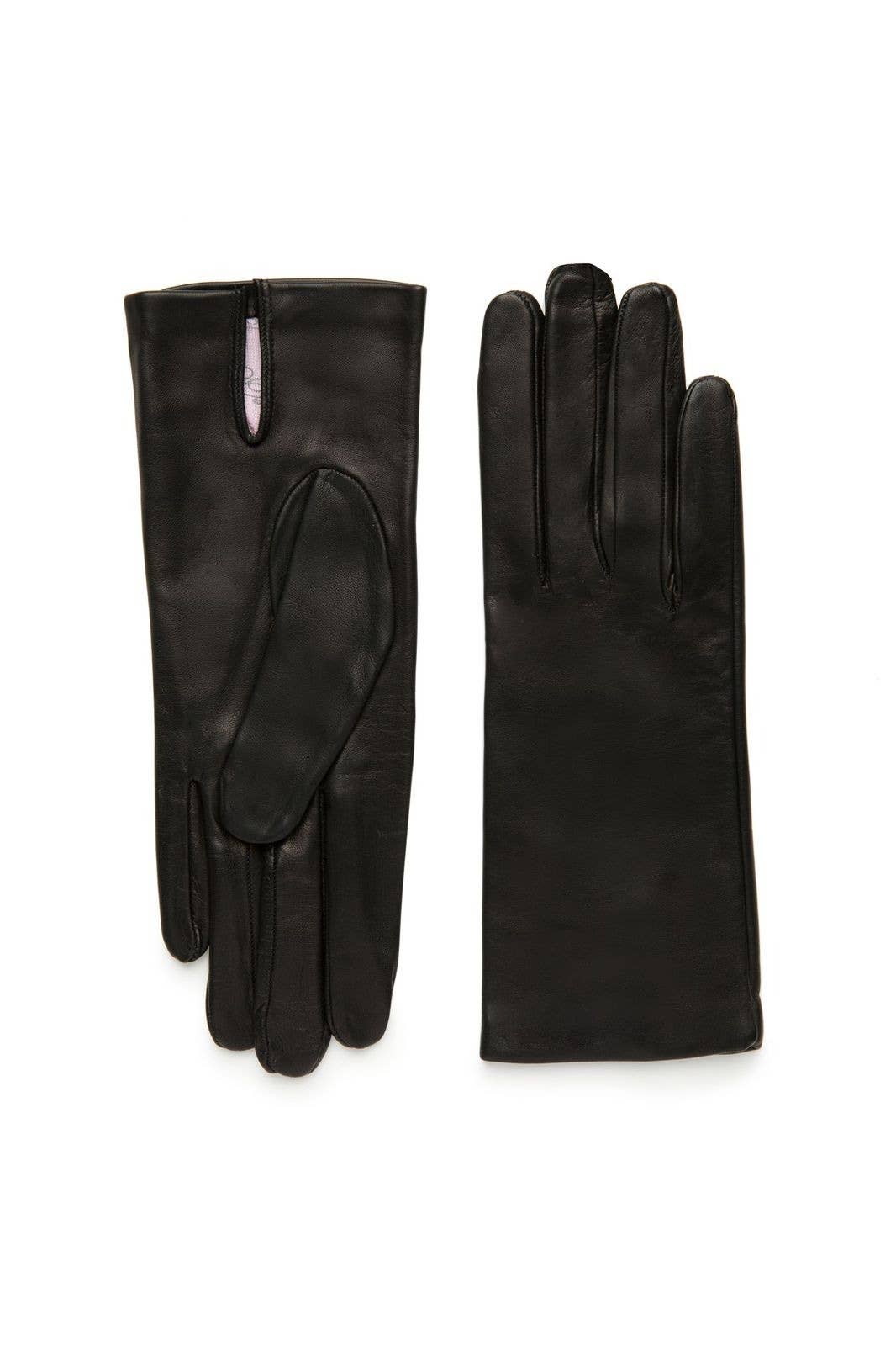 (3225) Italian Vent Palm Shorty Women's Gloves in Lambskin