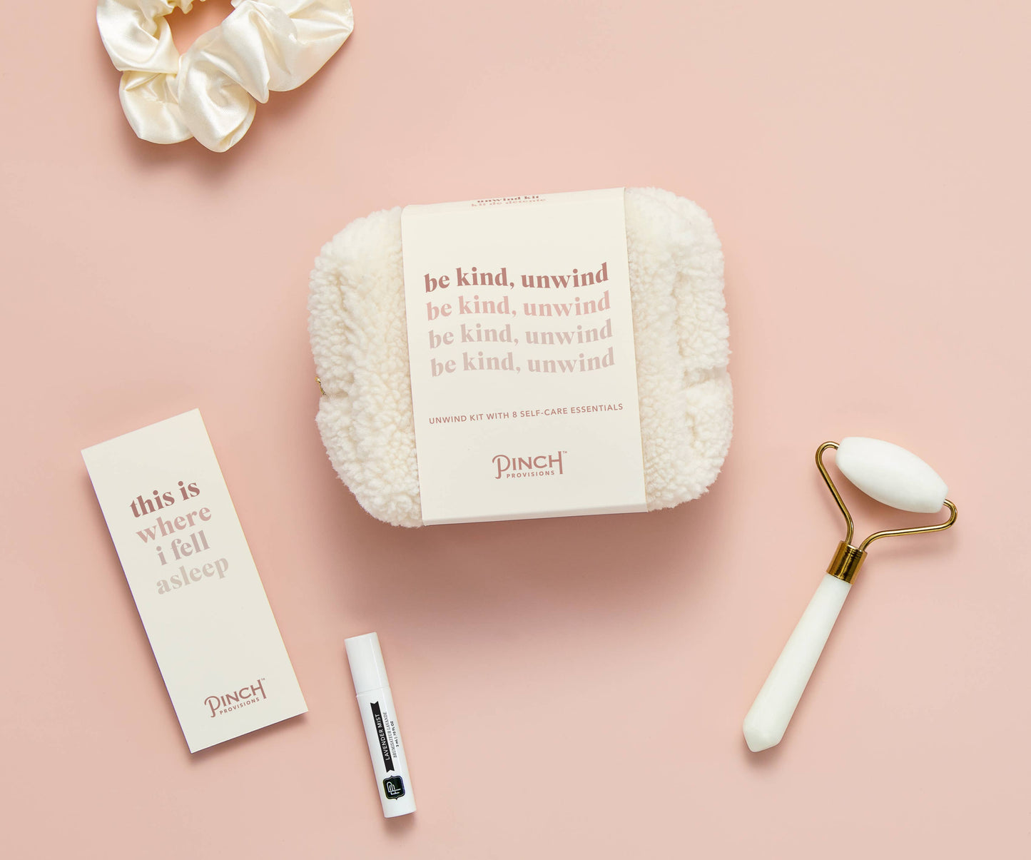 Be Kind, Unwind / Self Care Kit: Sherpa Ivory