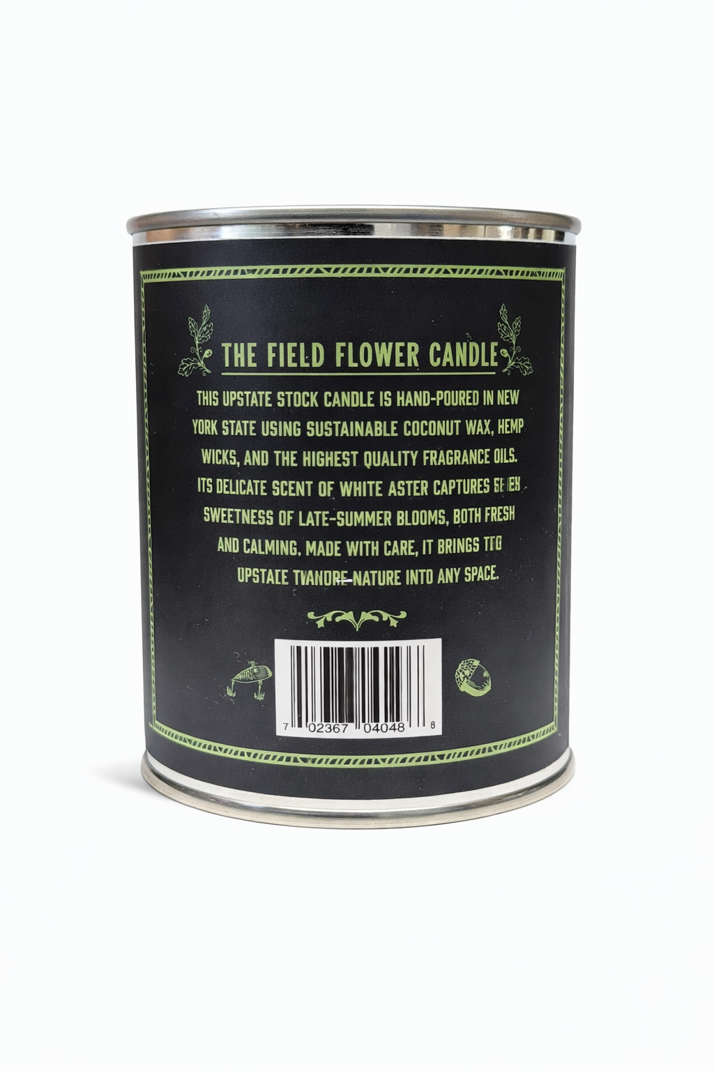 Hudson Valley White Aster Central Paint Can Wax Candle