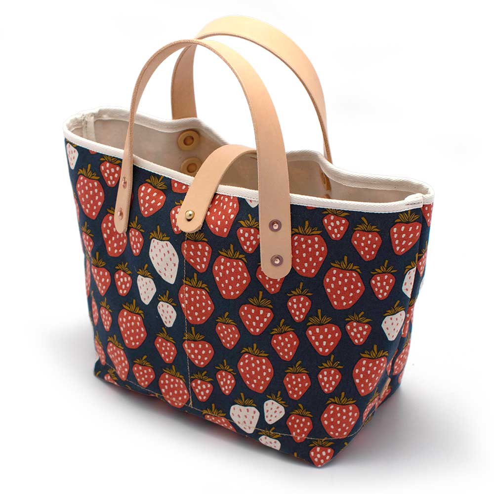 Berry Canvas All Day Mini Tote