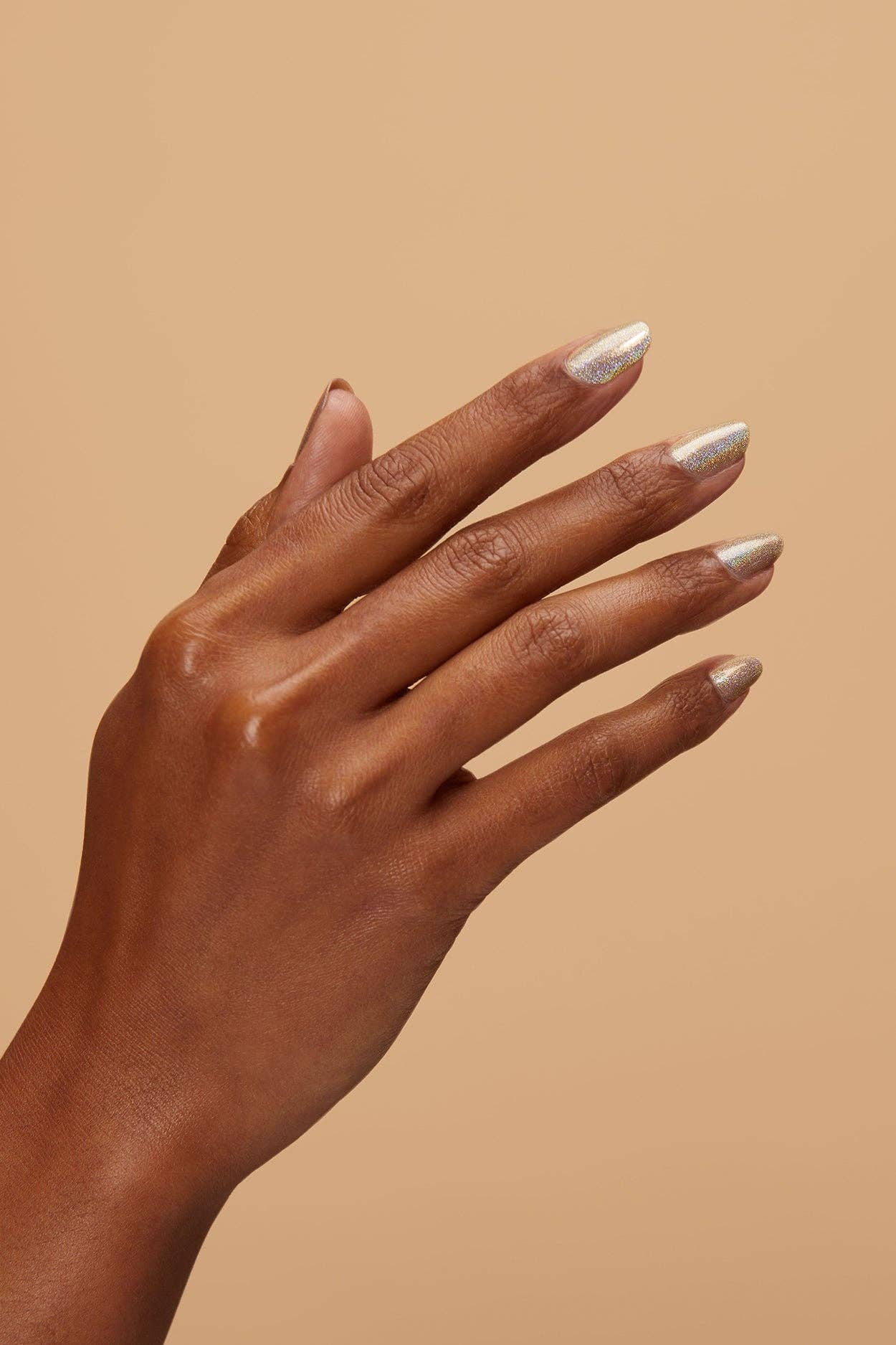 Space Cowboy | Light Beige Holographic Nail Polish